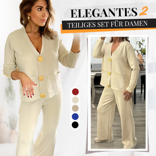Elegantes zweiteiliges Damenset🌸👚Ein exklusives Geschenk, das der Eleganz gewidmet ist
