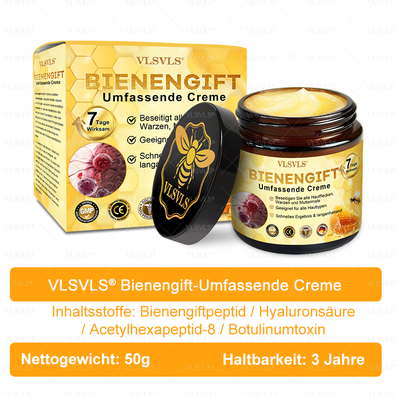 Hergestellt und versendet aus Deutschland 🌸VLSVLS® Bienengift Hautregenerationscreme 🔥 LETZTER TAG 80 % RABATT