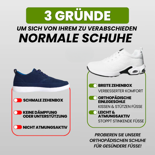 OrthoCare - ergonomische Schmerzlinderungs-Schuhe - Sonderaktion