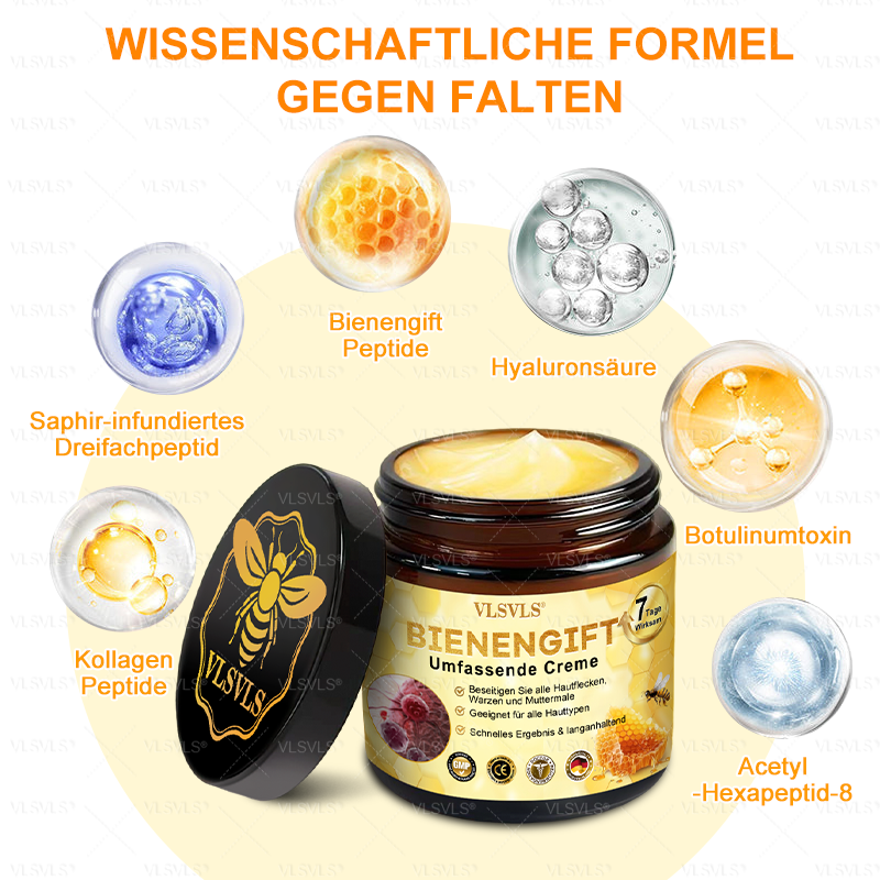 Hergestellt und versendet aus Deutschland 🌸VLSVLS® Bienengift Hautregenerationscreme 🔥 LETZTER TAG 80 % RABATT