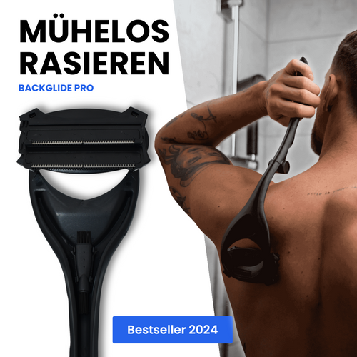 BackGlide Pro – Der Nr.1 Rückenrasierer für mühelose Glätte