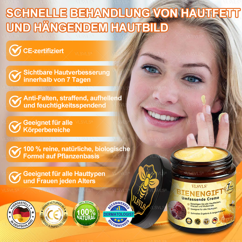 Hergestellt und versendet aus Deutschland 🌸VLSVLS® Bienengift Hautregenerationscreme 🔥 LETZTER TAG 80 % RABATT