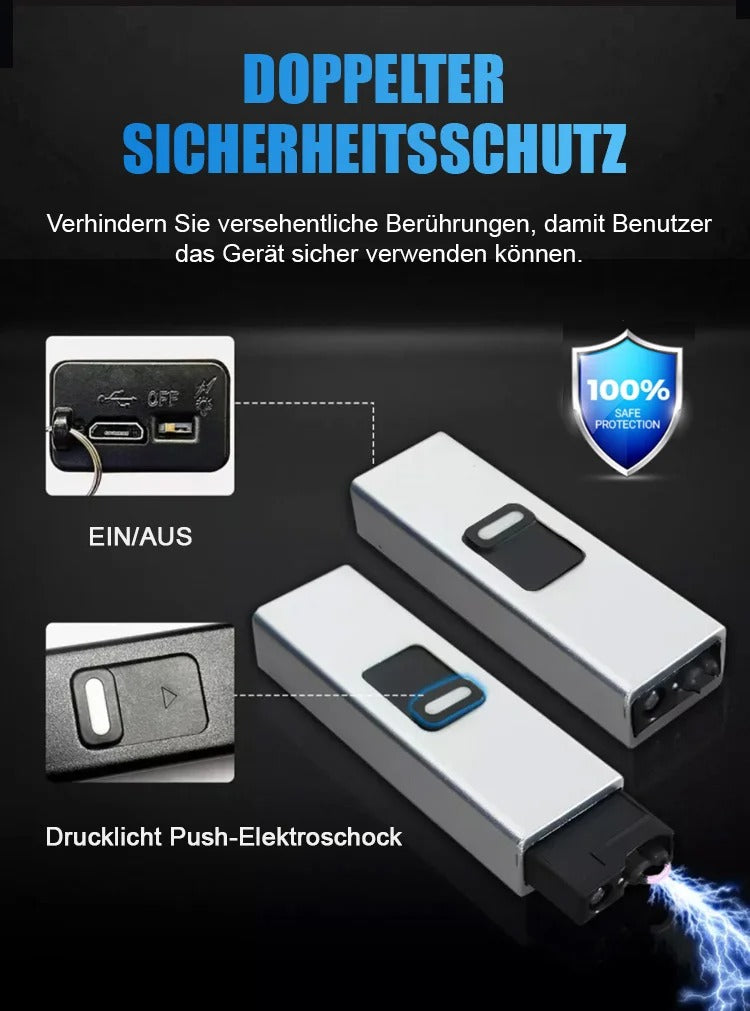 【Selbstverteidigungs-Gadget】Elektrischer Impuls-Lichtbogenstab