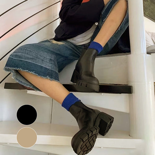 Women's High Heeled Elasticized Ankle Boots 🍒Fashionable Choice