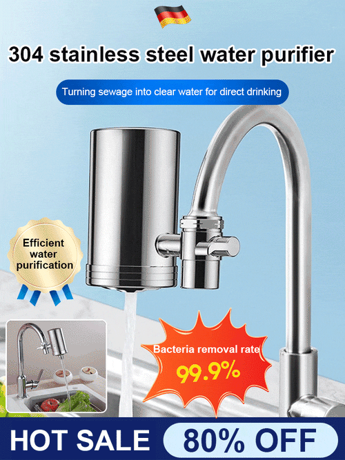 Wasseraufbereiter aus Edelstahl 304💦 Die Gesundheit des Wassers sicherstellen