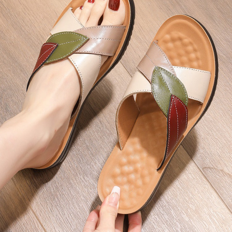 Bequeme Anti-Rutsch-Pantoffeln für Frauen mit weichem Boden🌿🌿Ultra-bequem, ultra-entspannend