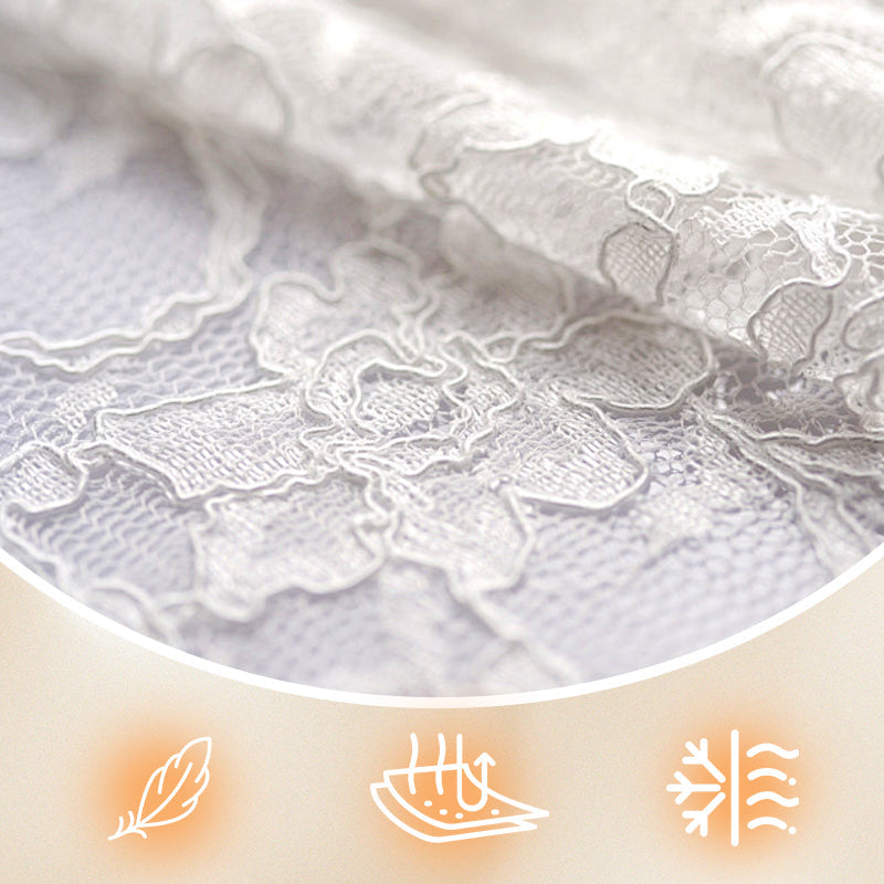 Damenbluse im Boho-Chic-Stil mit transparenter Spitze und Stickerei🌷💃Modischer und beliebter Designstil
