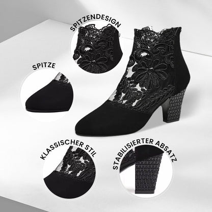 Elegante weiche Sohle Spitze Damen High Heels💖🌤️