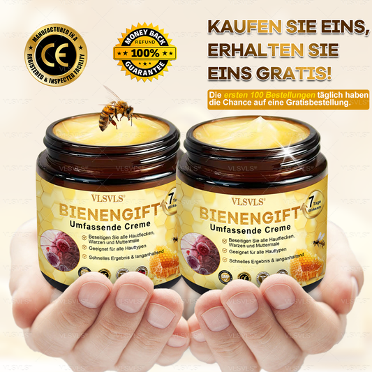 Hergestellt und versendet aus Deutschland  🌸VLSVLS® Bienengift Hautregenerationscreme 🔥 LETZTER TAG 80 % RABATT
