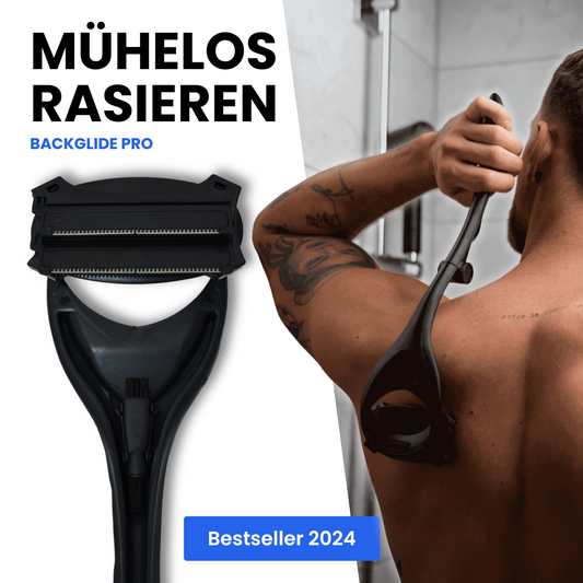 BackGlide Pro – Der Nr.1 Rückenrasierer für mühelose Glätte