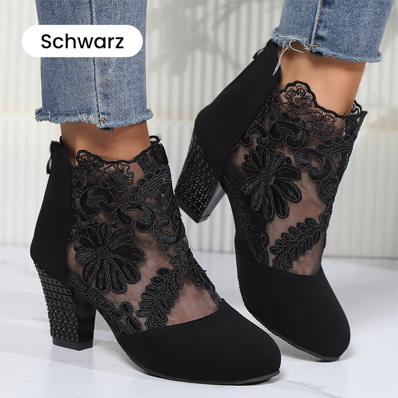 Elegante weiche Sohle Spitze Damen High Heels💖🌤️