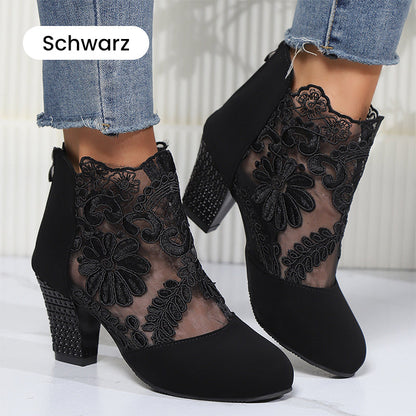 Elegante weiche Sohle Spitze Damen High Heels💖🌤️