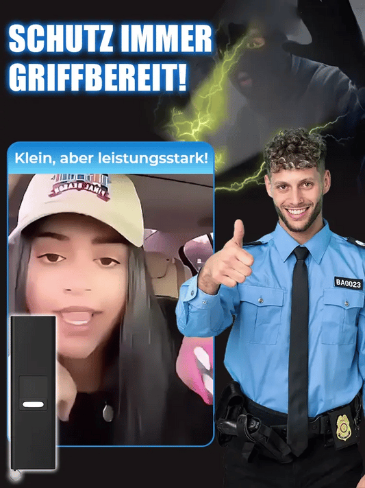 【Selbstverteidigungs-Gadget】Elektrischer Impuls-Lichtbogenstab