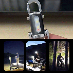 3-in-1 Notfallgerät – Taschenlampe, SOS-Lampe & Powerbank